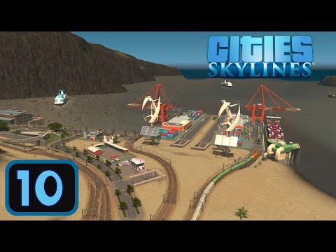 Видео: Cities Skylines | 10 | Выходим на мировой рынок