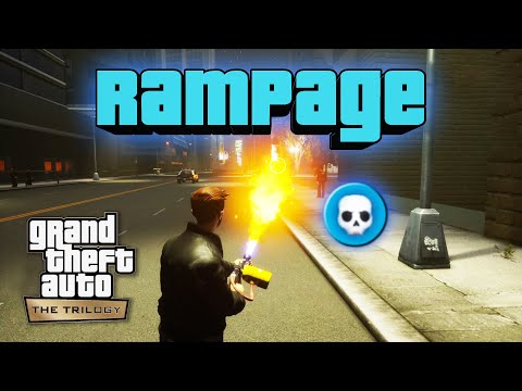 Видео: GTA 3 Remastered - Вспышки Ярости / Прохождение GTA Trilogy Definitive Edition / Rampage