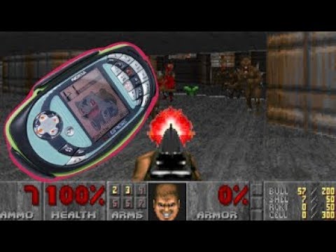Видео: Запускаем DOOM и Half-Life на N-GAGE QD (c2doom)