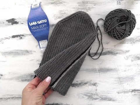 Видео: Модная вязаная шапка тыковка с интересной макушкой для всех