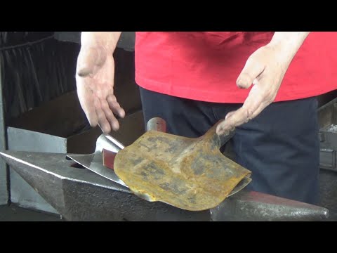 Видео: 81 Необыкновенный клинок из обыкновенной лопаты