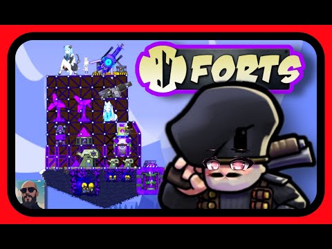Видео: Forts - Аниме и очень мощные пушки!!! Красиво и смертельно!!!  #forts #фортс #ЛысыйДядь