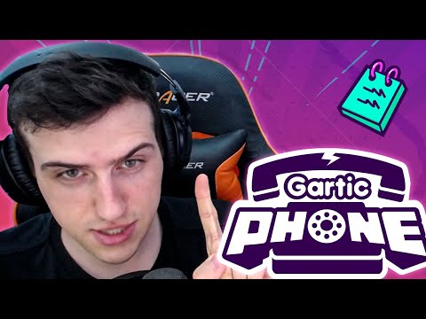 Видео: HellYeahPlay играет с чатом в Gartic Phone (Испорченный телефон) #1