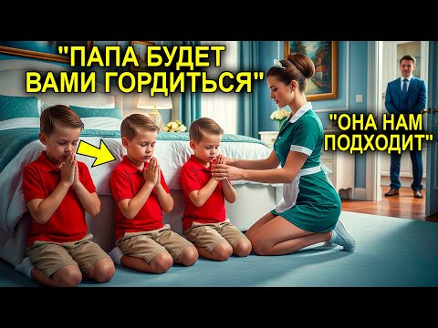 Видео: Миллионер Вернулся Домой РАНЬШЕ Обычного… И Застал Троих Сыновей, Молящихся С Незнакомкой