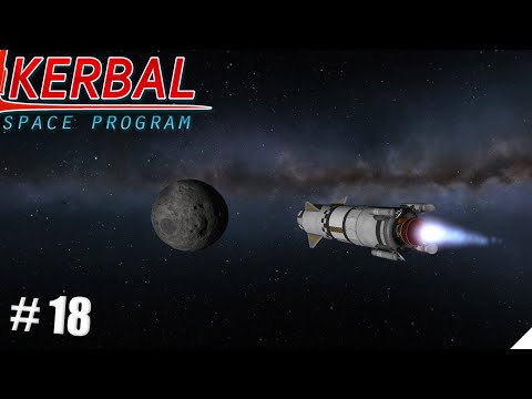 Видео: Kerbal Space Program серия-18 | Полет к муне