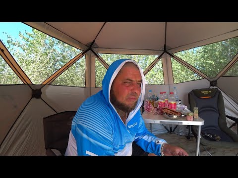 Видео: МОЙ ПЕРВЫЙ В ЖИЗНИ САЗАН! ТЯЖЁЛЫЙ ДЕНЬ ЗАЕЗДА МЫ ОТСТОЯЛИ \ ЖАРА, МОЩЬ САЗАНА УЖИН ОТ ПАШКА, АХТУБА2