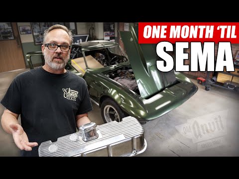 Видео: Большой прогресс в сборке нашего Corvette в стиле 70-х для SEMA!