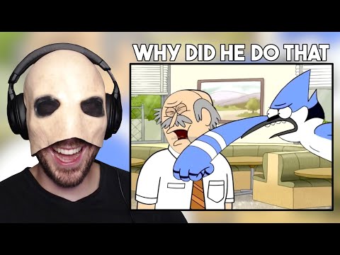 Видео: Почему он это сделал? - [YTP] - Реакция Eggular Show