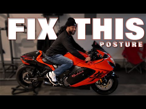 Видео: Исправление осанки мотоциклиста: прекратите это, пока не стало слишком поздно