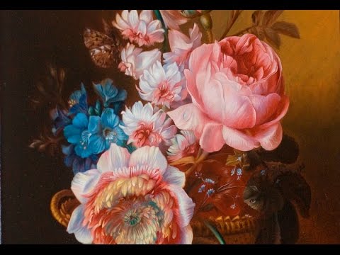 Видео: Как рисовать лепестки цветов. Натюрморт с цветами. Часть 1. Still life with flowers