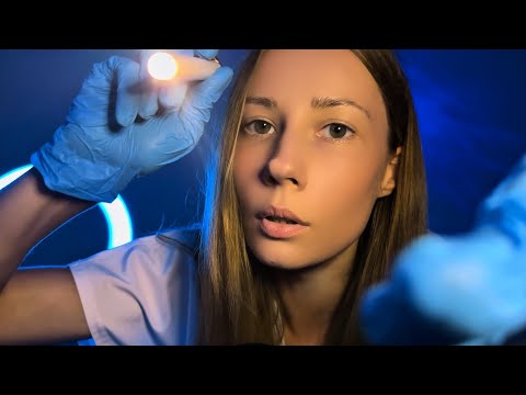 Видео: Ролевая игра «Обследование черепных нервов с помощью ASMR» 🩺 Расслабляющий медицинский осмотр для...