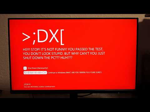 Видео: Невозможно обновиться до Windows 11 (новый экран завершения работы Windows 10)