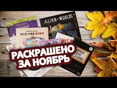 Видео: Раскрашено за ноябрь 2023