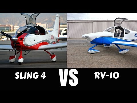 Видео: Vans RV-10 против Sling 4 Airplane. Какой 4-местный автомобиль лучше?