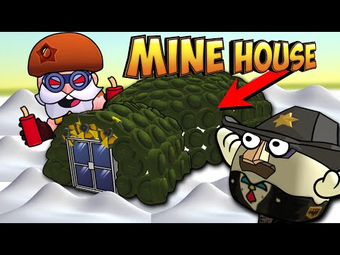 Видео: 😱ДОМ ИЗ МИН В ЧИКЕН ГАН! MINE HOUSE in CHICKEN GUN!