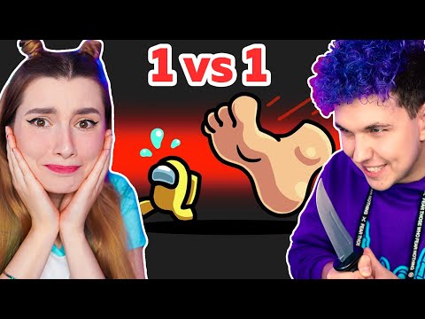 Видео: AMONG US режим *ГОЛОДНЫЕ ИГРЫ* 😈 @meels_play