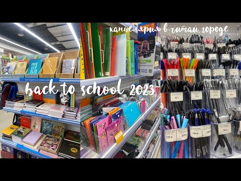 Видео: BACK TO SCHOOL 2023📚 канцелярия в читай городе // эстетичная канцелярия