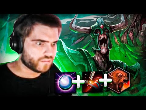 Видео: БОРОДАЧ СОБРАЛ ТАНКА С ИМБА ПЕРКОМ В КАСТОМКЕ CUSTOM HERO CLASH [Dota 2]