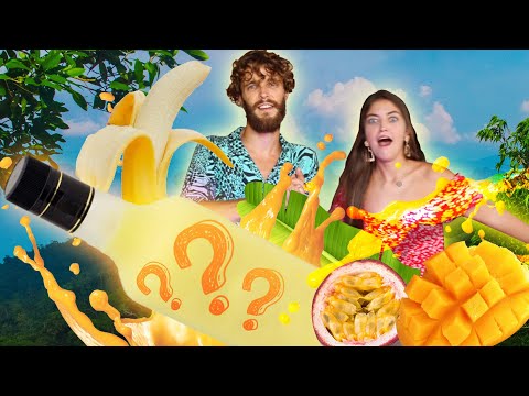 Видео: Тайские фруктовые настойки/ликёры. Банан-Манго-Маракуйя.