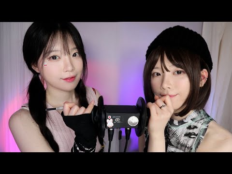 Видео: ASMR(Sub✔)Новая чистка ушей Mic Twin (выберите одного из близнецов)