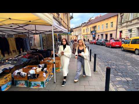Видео: Легендарний Краківський ринок, торговий центр Forum Lviv, що продають, Шпитальна, Базарна, Джерельна