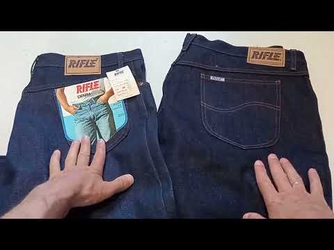 Видео: RIFLE двух поколений. Джинсы 80х и 90х