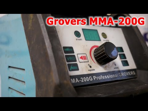 Видео: Grovers MMA-200G / Ремонт / Обзор / Замер тока / Графики