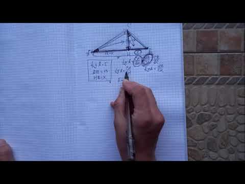 Видео: В треугольнике ABC угол С=90, CH -- высота, AB=13, tgA=5. Найти BH