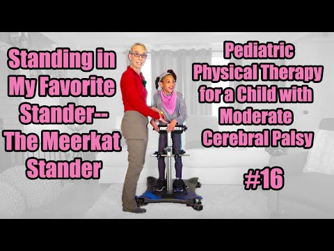 Видео: #16 Стоя стендер с сурикатом: физиотерапия для ребенка с умеренным церебральным параличом