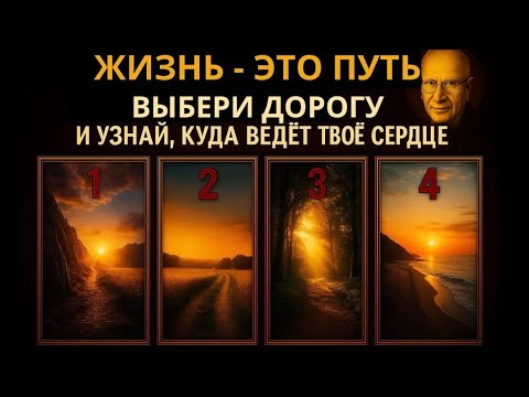 Видео: КАКОЙ ДОРОГОЙ ТЫ ИДЁШЬ ПО ЖИЗНИ — И ПОЧЕМУ ИМЕННО ТАК?