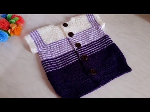 Видео: Bolalar Nimchasini to'qish. Спицада болалар нимчасини тýқиш. Вязание жилета для детей