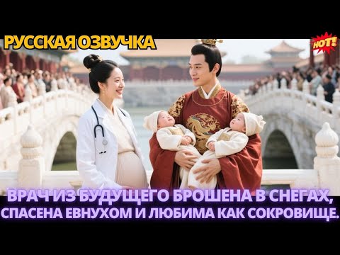 Видео: Врач из будущего брошена в снегах, спасена евнухом и любима как сокровище. #дорама #китайские