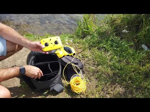 Видео: Тест подводного дрона Chasing Dory в Москве