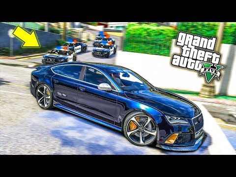 Видео: ВСЯ БАНДА ГОНИТСЯ ЗА МНОЙ! УХОЖУ НА AUDI RS7 ОТ ПОГОНИ В ГТА 5! ПОЛИЦЕЙСКАЯ ПОГОНЯ В GTA 5