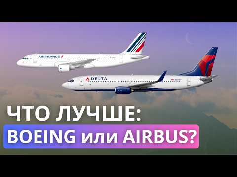 Видео: BOEING vs AIRBUS: кто на самом деле надёжнее? История противостояния Эирбаса и Боинга