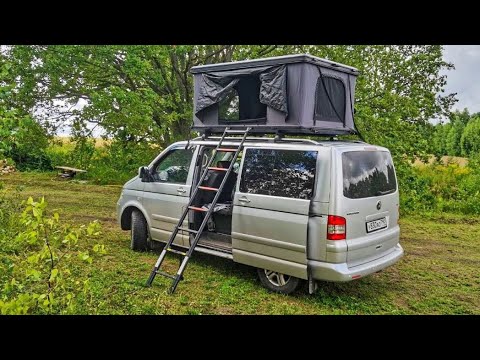 Видео: Палатка на крышу автомобиля Новая Металлическая YOLO