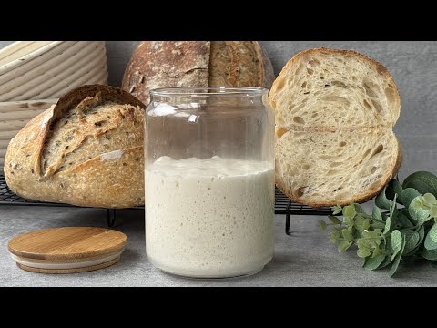 Видео: ЗАКВАСКА для хлеба / Рецепт сильной закваски