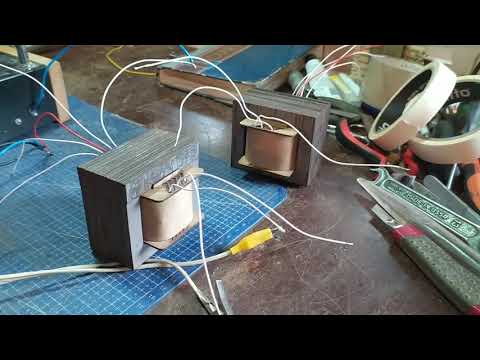 Видео: Выходные трансформаторы на ш- 25х40