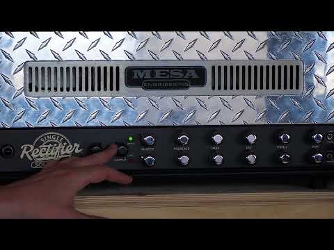 Видео: ✔ Mesa Boogie Single Rectifier. ОБЗОР лампового гитарного усилителя.