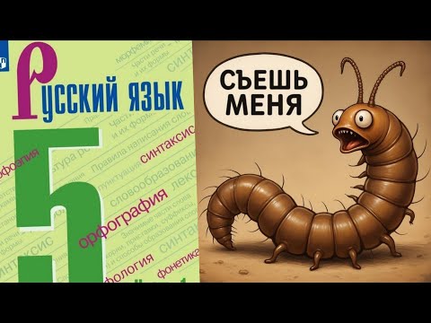 Видео: ПОЕДАНИЕ ЧЕРВЕЙ в учебнике русского языка