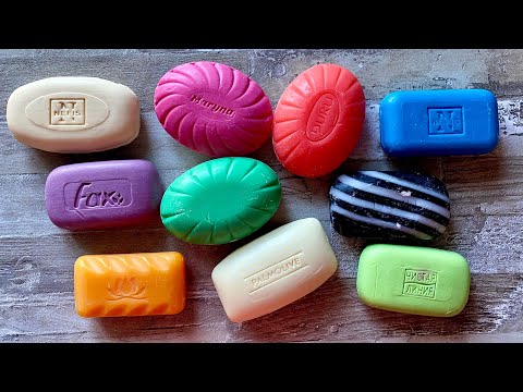 Видео: ASMR Soap cutting | Soap Carving|Резка мыла  | ASMR