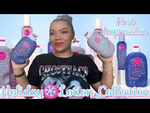 Видео: НОВИНКА ❄️ ЛОСЬОНЫ ДЛЯ ТЕЛА EOS HOLIDAY