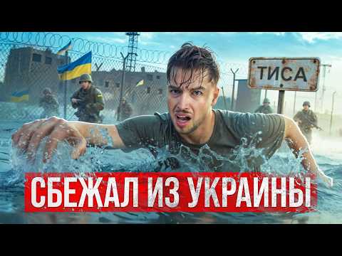 Видео: 🏃‍♂️Побег из Украины через Тису / Меня искали ТЦК, Радикалы - переплыли не все 🤯/ История побега 8/8