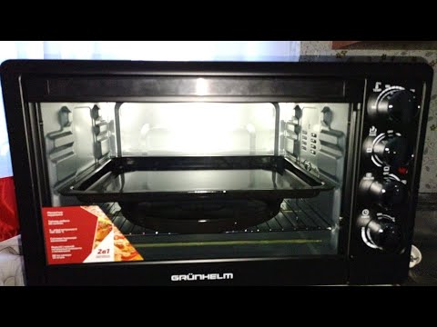 Видео: Електрична духова шафа GRUNHELM 🥐🥯🥖🥨