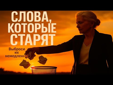 Видео: Эти 5 ФРАЗ превращают вас В СТАРУХУ!  Выбросьте их из лексикона