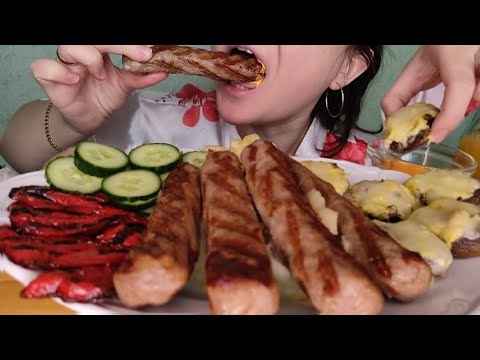 Видео: Мукбанг ЦЕЛЫЙ СТОЛ ВКУСНОЙ ЕДЫ/ASMR EATING ИТИНГ