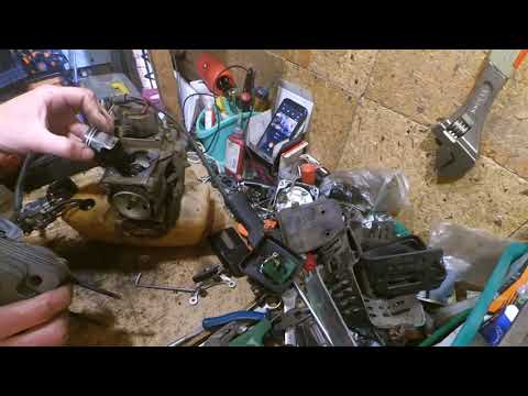 Видео: Бензокоса Viper - вибрация, идет в разнос