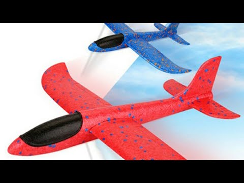 Видео: Самолёт из пенопласта. Стоит ли брать?
