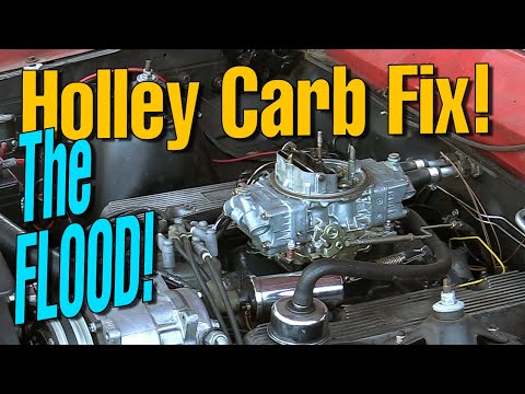 Видео: Затопление карбюратора Холли
