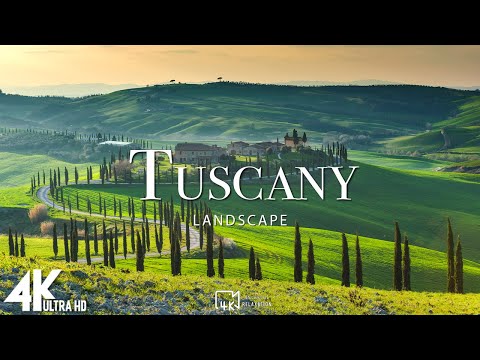 Видео: Тоскана, Италия 4K Ultra HD • Потрясающие кадры Тоскана, живописный фильм для релаксации